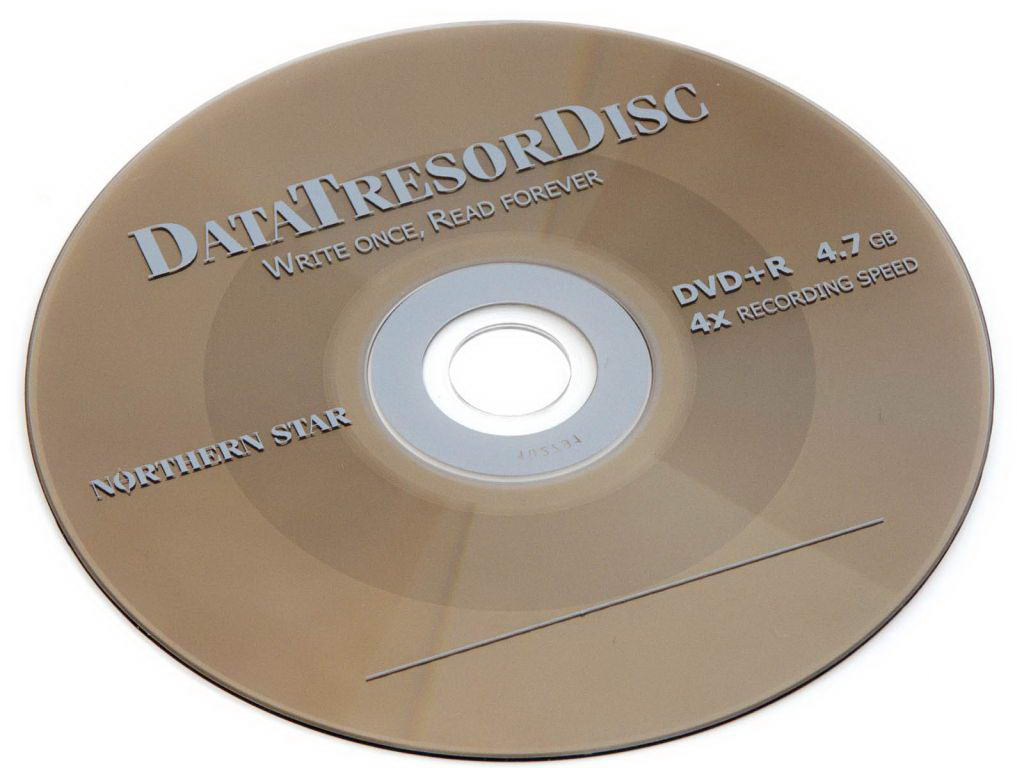 DVD Data Tresor disk